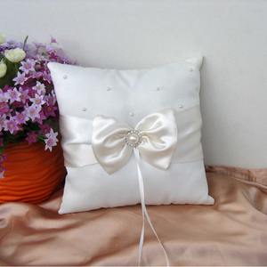 Ruban amour coeur strass anneau oreiller porteur pour fournitures de décoration de fête de <span class=keywords><strong>mariage</strong></span> - Product Image 5