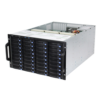 Chasis de Servidor de Rack ATX de Alta Calidad OEM Personalizado Xeon E5 de 10 Núcleos a 2.3GHz, 32G DDR4 RECC, 128G SSD, 6U, 60 Bahías