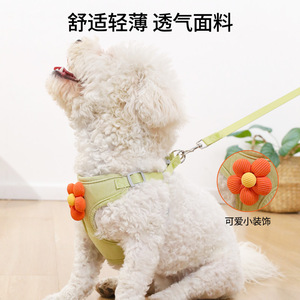 Tali hewan peliharaan, Harness hewan peliharaan dapat disesuaikan mode Harness anak anjing kucing Harness perlengkapan hewan peliharaan - Product Image 5