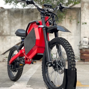 HCBK Stealth Bomber -SS80 Vélo de montagne électrique Sportbikes 25000W Batterie 84V Vitesse maximale 150 km/h Autonomie 200 km - Product Image 1