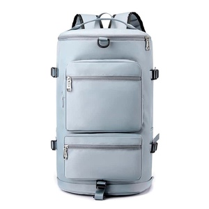 Pink Oxford <b>Travel</b> <b>Backpack</b> 36-55L Water Resistant Zipper Closure Unisex Minimalist Design - Product Image 4