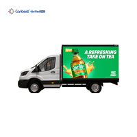 Écran d'affichage LED extérieur Canbest petit camion monté 2880X1600Mm Led affichage numérique panneau d'affichage boîte camion écran LED pour camion