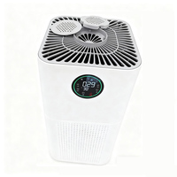 Produits pour la maison intelligente WIFI Application Tuya Contrôle par écran tactile Purificateur d'air pour animaux de compagnie 45W pour capturer les particules ultrafines