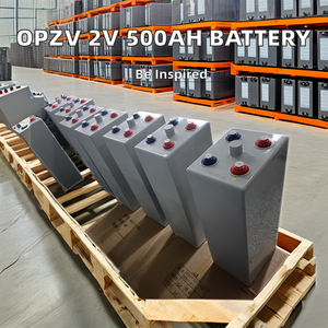 OPZV 2V 1200Ah 깊은 사이클 태양 젤 배터리 5500 사이클 70% DOD 무료 유지 보수 UPS 태양 에너지 시스템 경보 시스템 - Product Image 5