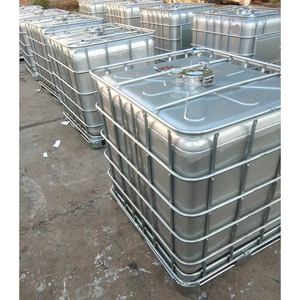 Tanque de Acero Inoxidable 304 de <span class=keywords><strong>1000</strong></span> <span class=keywords><strong>Litros</strong></span> / Tambor IBC - Product Image 1