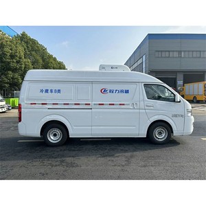 New Euro 4/6 Manual Gasoline Refrigerated Truck <b>Mini</b> <b>Freezer</b> Van -18C 1-2T Load Capacity for Frozen Food Transportation - Product Image 5