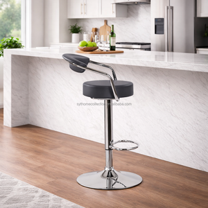 <span class=keywords><strong>Taburete</strong></span> giratorio viral SYT Wrap con reposabrazos para laboratorio de mixología, altura de asiento de 60 a 80 <span class=keywords><strong>cm</strong></span>, sillas de bar para lounge nocturno - Product Image 1