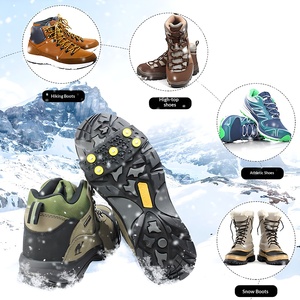 <span class=keywords><strong>Crampons</strong></span> et couvre-chaussures antidérapants noirs à 5 dents pour <span class=keywords><strong>enfants</strong></span> en gros - Product Image 4