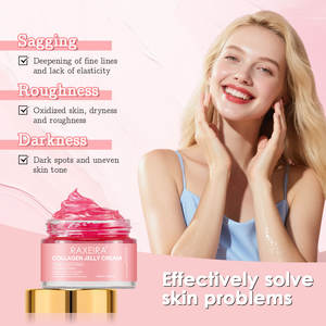 Crema Facial de Colágeno con Logotipo Personalizado, Gel en Crema, Iluminadora, con Niacinamida, Hidratante, Antiarrugas, para el Cuidado de la Piel Rosada - Product Image 3