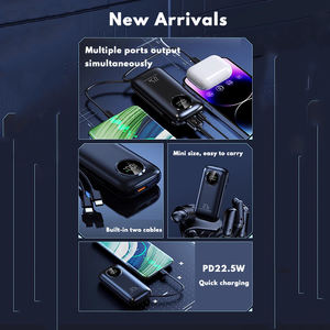 Meilleure vente <span class=keywords><strong>10000mAh</strong></span> Chargeur de charge rapide <span class=keywords><strong>Batterie</strong></span> <span class=keywords><strong>externe</strong></span> portable pour l'extérieur Banque d'alimentation de type C <span class=keywords><strong>10000mAh</strong></span> - Product Image 3