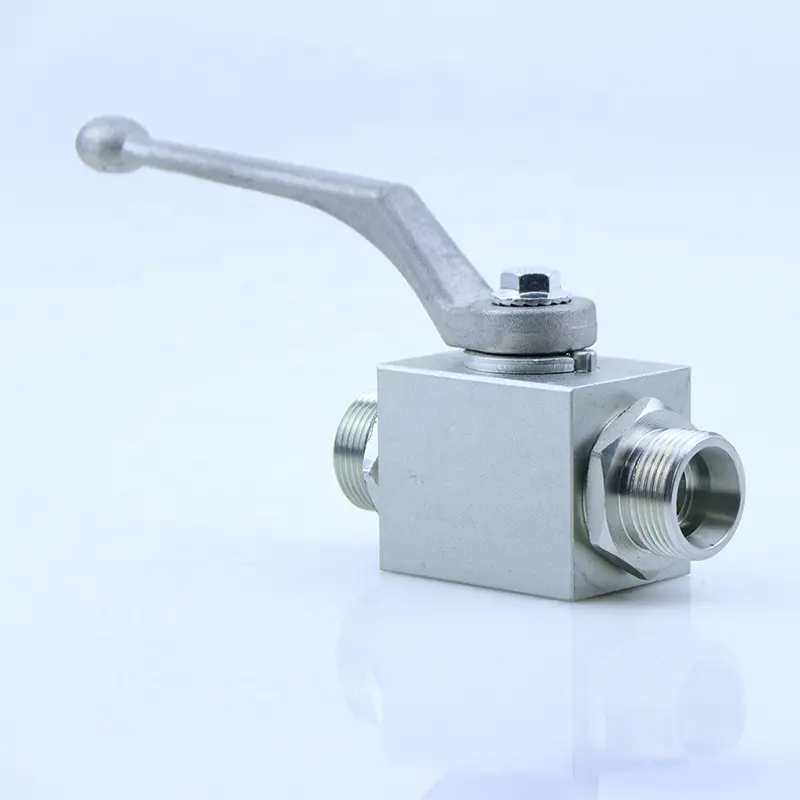 Dibuat Di Cina 1/4Inch KHB Kontrol Baja Hidrolik Tekanan Tinggi Ball Valve