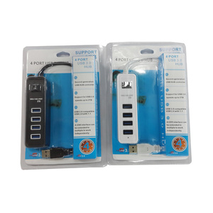 Hub USB 3.0 de 4 Puertos con Transferencia de Datos de 5 Gbps y Cable de Material ABS de 1.2M, Divisor para Computadora Portátil, PC, Unidad Flash, Impresora, Cámara, en Existencia - Product Image 6