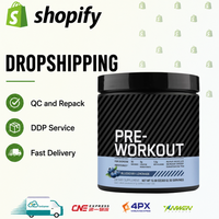Productos de Suplementos Listos para Enviar, Proveedores de Productos para Dropshipping, 300g de Polvo Pre-Entrenamiento, Creatina Monohidrato, Productos Energéticos