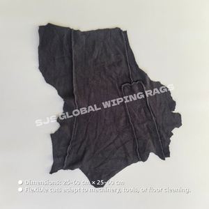 Trapos de Algodón Multiusos Eficientes de 10 kg y 25 kg, Trapos de Tela Cortada, Trapos de Felpa de Colores, Trapos de Sudadera para Limpieza - Product Image 3