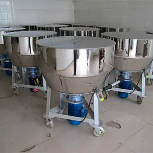 Heiß verkauf 220V/50Hz vertikale Futter verarbeitung geräte Erdnuss Kunststoff Granulat Tierfutter mischer vertikale Getreide mischer Maschine