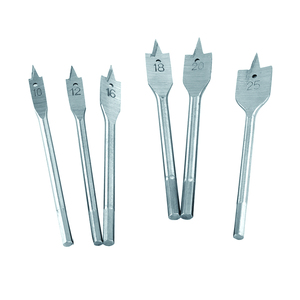 6pcs 150MM Length Hex Shank <strong>Wood</strong> <strong>Spade</strong> Drill <strong>Bits</strong> Flat Drill <strong>Bits</strong> Set - Product Image 1