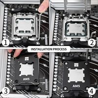 Correcteur de Courbure CPU Thermalright Noir AM5, Support de Fixation pour Processeur AMD (Génération Stock Buckle)