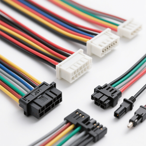 Faisceau de câblage multicolore à âme en cuivre et gaine en PVC avec connecteur JST et adaptateur USB pour usage électronique - Product Image 1
