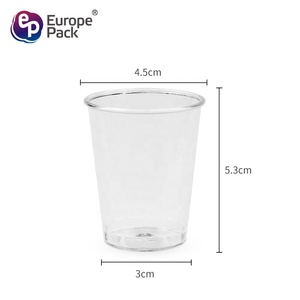 Della fabbrica del Commercio All'ingrosso A Buon Mercato 48ml Custom Bere Tazza di Plastica Vetri di Colpo <span class=keywords><strong>Mini</strong></span> Spiriti Tazza - Product Image 2