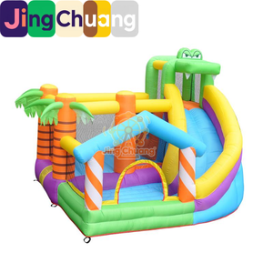 Castillo Inflable, Trampolín para el Hogar, Trampolín Grande para Exteriores con Tobogán (Juguetes), Venta Directa <span class=keywords><strong>de</strong></span> Fábrica, Castillo Inflable - Product Image 3