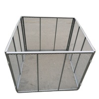 Bac à composter pour jardin et arrière-cour, maille métallique galvanisée - Product Image 2