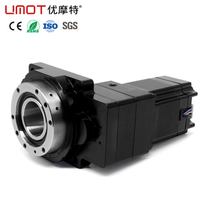 UMOT 57 Nema23, plataforma rotativa hueca Industrial de rotación fiable de 360 °, etapa rotativa hueca de precisión, paso a paso integrado + controlador - Product Image 2