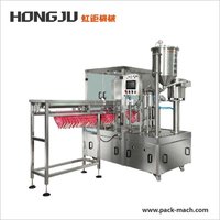 Machines automatiques de remplissage et de bouchage de sachets à bec verseur pour jus et boissons liquides