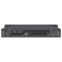 Serveur NAS Mini PC Pare-feu industriel 1U monté en rack Intel Atom C3758 C3808 C3958 4*10G SFP 6*1G LAN pfSense OPNsense