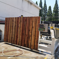 Machine à scier à pont en pierre à 4 axes contrôlée par PLC avec boîte de vitesses pour quartz, marbre, porcelaine, granit, longueur maximale de 3200 mm, moteur de 15 kW