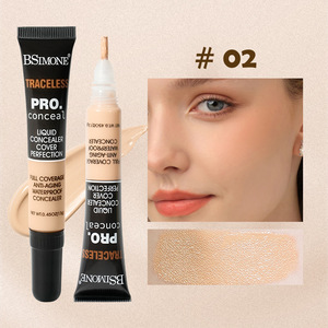 Fondotinta Liquido Impermeabile a Lunga Durata Anti-Sudore Idratante per Occhiaie Acne Macchie Tatuaggi Correttore Leggero - Product Image 2