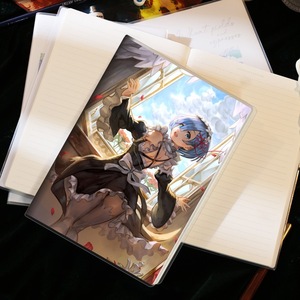 สมุดบันทึกขนาด 13*18 ซม. ลายเรซีโร่ รีเซทชีวิตในต่างโลก รีม ราม สมุดโน้ตแบบมีเส้นสำหรับเขียน เครื่องเขียนอนิเมะ สำหรับโรงเรียน - Product Image 2
