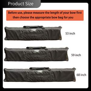 Échantillon gratuit : Étui de transport portable pour arc, sacoche de ceinture pour arbalète, sac de rangement rouge pour arc recurve - Product Image 2