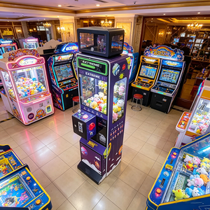 Mini machine à griffes en métal à monnayeur, <span class=keywords><strong>attrape</strong></span>-peluches d'arcade avec accepteur de billets, garantie 1 an (version anglaise) - Product Image 2