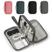 Sac de rangement portable pour câbles de données, chargeurs et accessoires électroniques numériques avec poches – Offre Spéciale