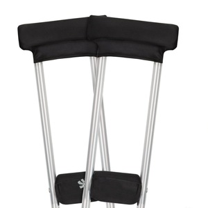ไม้ค้ำยันแบบคู่พร้อมแผ่นรองรักแร้ สีดำ ขนาดเดียว รุ่น DPL-CP01 - Product Image 1