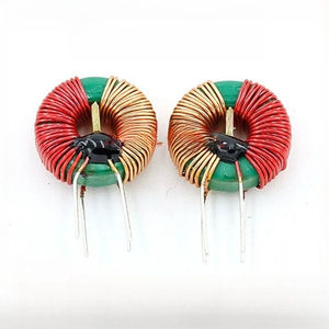 Common-mode inductor 12*6*4 - 10mH 2A plug-in ring inductor power DC magnetic ring inductor coil - Product Image 1