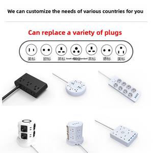 Hızlı şarj süpermarketler için avustralya standart 4-<span class=keywords><strong>Socket</strong></span> prizli güç kablosu USB aşırı yük koruması 10A uzatma soketi - Product Image 3