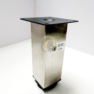 Furniture Legs Q235 Steel <b>Silver</b> Industrial Heavy Duty Bed Living Room Modern Minimalist - Product Image 2