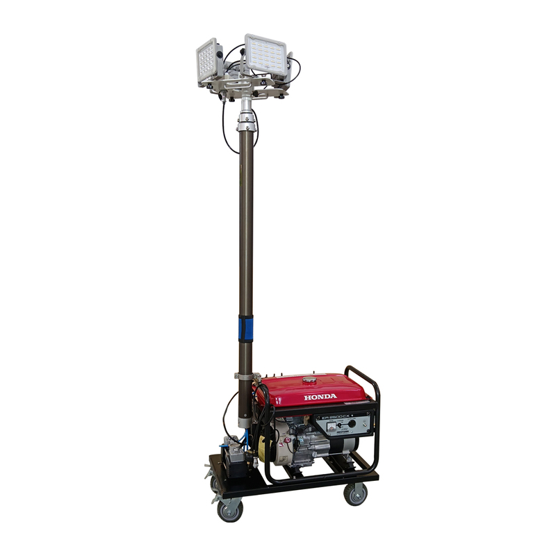 Portable Power and Lighting Tower with
