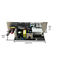 D2000 yüksek güç ev amplifikatör kurulu ile orijinal IC 100W + 100W + 200W TWS 2.1 kanallı süper Subwoofer yüksek ve düşük sesleri