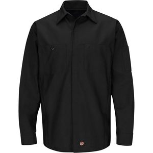 Camisa Ripstop Crew de manga larga para hombre personalizada para ropa de trabajo - Product Image 2
