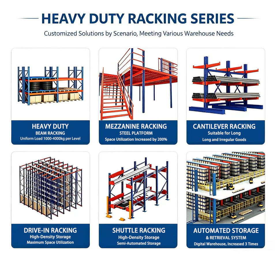 Industrial Warehouse Drive-in Rack Q235 Steel Anti-Rust Coating ...