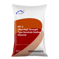 Agent MT-5 de scellement de ciment inorganique de matériau d'étanchéité de forage ultra haute résistance pour le colmatage de l'eau de mine de charbon