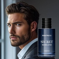 Marque privée pour hommes, parfum original infusé aux phéromones, longue durée 72h pour hommes, eau de Cologne, vanille, parfum de pomme et de lotus
