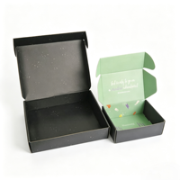 Boîte d'expédition en carton personnalisée imprimée recto-verso en couleur, type avion, pour emballage de cosmétiques, vêtements et cadeaux, vente en gros