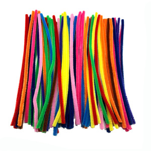 6mm Chenille <strong>Stems</strong> <strong>Pipe</strong> Cleaners for Kids 30cm Length Educational Toy Colorful <strong>Pipe</strong> Cleaner Handmade DIY Art and Craft Supplies - Product Image 1
