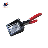 Dernier design poignée en métal poignée rouge à main ID Photo Cutter Machine passeport Photo Cutter fabriqué en chine