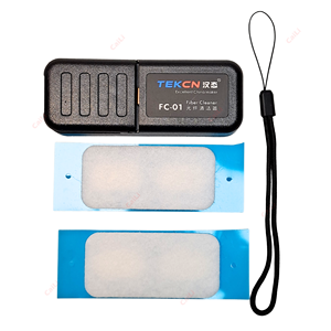 Pinza de Limpieza para Núcleos de Fibra Óptica FC-01, Herramienta de Limpieza FTTH, Limpiador de Fibra Óptica con Botella de Almacenamiento para Algodón/Alcohol - Product Image 6