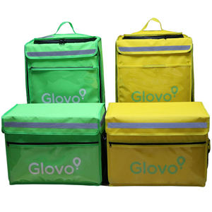 Bolsa de almuerzo con aislamiento para llevar <span class=keywords><strong>pizza</strong></span> personalizada Bolsas térmicas para entrega de alimentos <span class=keywords><strong>Glovo</strong></span> de motocicleta - Product Image 2