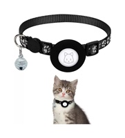 Conception de bandes réfléchissantes de haute qualité souple pas cher réglable colliers pour chat et chien Animal Air Tag collier pour chat